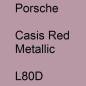 Preview: Porsche, Casis Red Metallic, L80D.